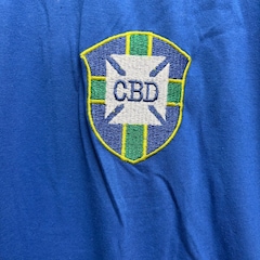 Camiseta do Brasil Canalonga Retrô CBD - Masculina - Foto 3