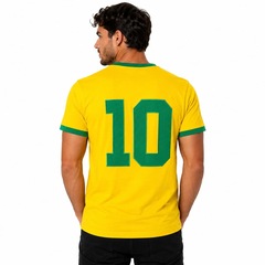 Camiseta do Brasil Canalonga Retrô CBD - Masculina - Foto 2