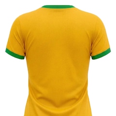 Camiseta do Brasil Diadora Campione - Feminina - Foto 4