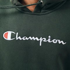 Moletom Champion Canguru Superfleece Script - Masculino - Foto 4