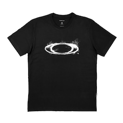 Camiseta Oakley Ellipse Dusty SS Tee Blackout - Masculina - Foto 1