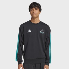 Blusa de Moletom adidas MercedesAMG Petronas Team DNA - Masculina - Foto 2