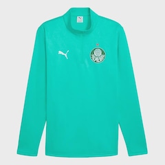 Blusa de Treino Palmeiras Puma Warm SE - Masculina - Foto 1