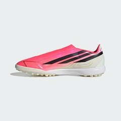 Chuteira Society Sem Cadarço Adulto adidas F50 HYPERFAST League - Foto 3