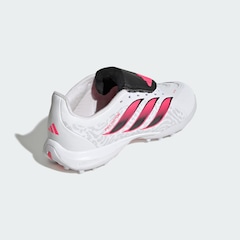 Chuteira Society Infantil adidas Língua Dobrável Predator League - Foto 7