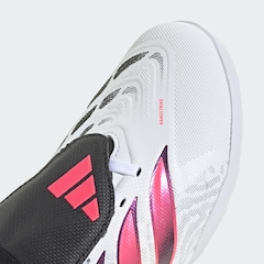 Chuteira Society Infantil adidas Língua Dobrável Predator League - Foto 9