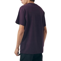 Camiseta Chammpion Bordado Script Rock On Purple - Masculina - Foto 2