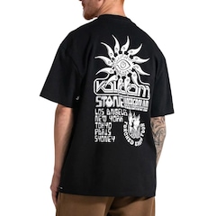 Camiseta Volcom Comfort Reality - Masculina - Foto 2