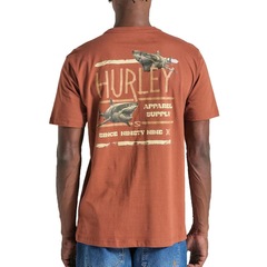 Camiseta Hurley Shark - Masculina - Foto 2