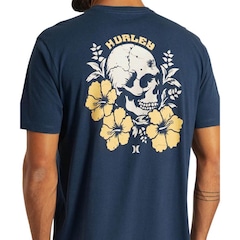 Camiseta Hurley Hibiskull - Masculina - Foto 4