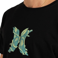 Camiseta Hurley Icon Garden - Masculina - Foto 3