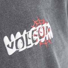 Camiseta Comfort Fit Volcom Brain Storm - Masculina - Foto 4