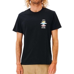 Camiseta Rip Curl Search Icon - Masculina - Foto 1