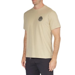 Camiseta Rip Curl Wettie Suit Icon Khaki Sand - Masculina - Foto 3
