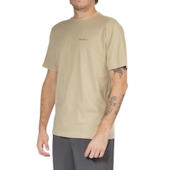 Camiseta Rip Curl Brand Icon Khaki Sand - Masculina - Foto 3