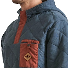Jaqueta Fleece Especial Hurley Russel Quilted - Masculina - Foto 5