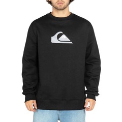 Blusão de Moletom Quiksilver Comp Logo - Masculina - Foto 1