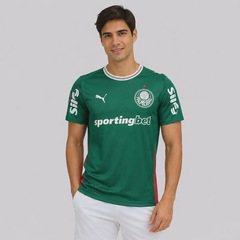 Camisa do Palmeiras I 26/27 Puma Patch Libertadores Masculina - Foto 1