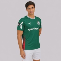 Camisa do Palmeiras I 26/27 Puma Patch Libertadores Masculina - Foto 2