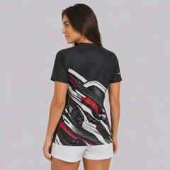 Camisa do São Paulo Pre jogo 25/26 New Balance Feminina - Foto 4