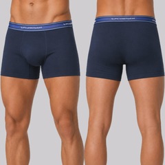 Kit Cueca Boxer Lupo Com Elastano Masculino - 2 Unidades - Foto 3