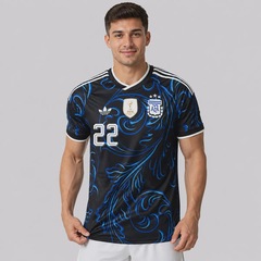 Camisa Argentina II 26/27 22 L. Martínez Adidas Masculina - Foto 2