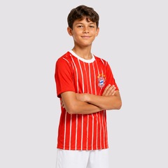 Camisa Bayern de Munique 17 Olise Infantil - Foto 3