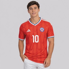 Camisa Chile Home 26/27 10 D. Osorio Adidas Masculina - Foto 2