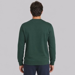 Blusão de Moletom New Era Los Angeles Dodgers MLB Script GRPHC Crew Masculino - Foto 4