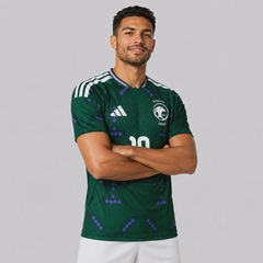 Camisa Arábia Saudita Home 2026 10 S. Al-Dawsari Adidas Masculina - Foto 3