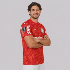 Camisa de Goleiro do Palmeiras I 26/27 Patch Libertadores Puma Masculina - Foto 2