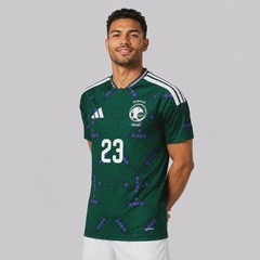 Camisa Arábia Saudita Home 26/27 23 M. Kanno Adidas Masculina - Foto 4