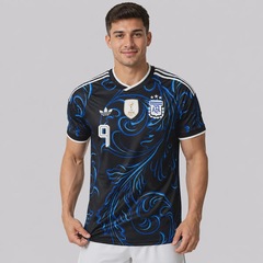Camisa Argentina II 26/27 9 J. Álvarez Adidas Masculina - Foto 2
