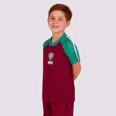 Camisa do Fluminense Surdir 7 Hulk Infantil - Foto 4