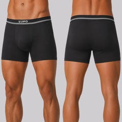Kit Cueca Boxer Lupo Sem Costura Masculino - 2 Unidades - Foto 2