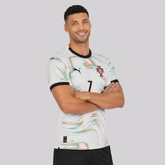 Camisa Portugal II 25/26 7 Ronaldo Puma Masculina - Foto 3