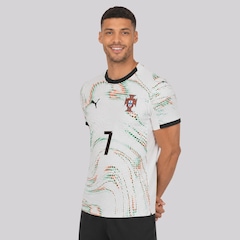 Camisa Portugal II 25/26 7 Ronaldo Puma Masculina - Foto 4