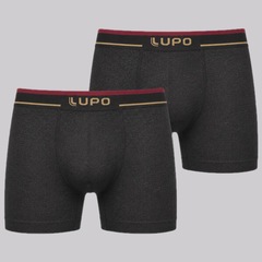 Kit Cueca Boxer Lupo 2 Unidades Masculino - Foto 1