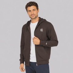 Jaqueta com Capuz New Era New York Yankees MLB Midi LE Masculina - Foto 3