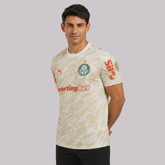 Camisa de Goleiro do Palmeiras II 26/27 Patch Libertadores Puma Masculina - Foto 3