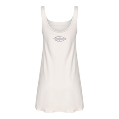 Vestido Macaquinho Duplo Mormaii Vitória Marchezini - Feminino - Foto 2