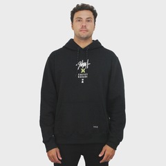 Moletom Hurley Canguru x Shibuya Signature Block Party - Masculino - Foto 5
