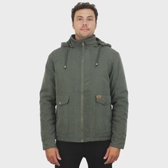 Jaqueta Masculina Surf Alive After Session Army Green Importada - Foto 2