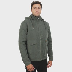 Jaqueta Masculina Surf Alive After Session Army Green Importada - Foto 3