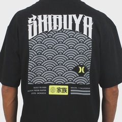 Camiseta Max Fit Hurley x Shibuya Escama Black - Masculina - Foto 4