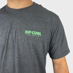 Camiseta Rip Curl Surfing Co Black Marle -  Masculina - Foto 2