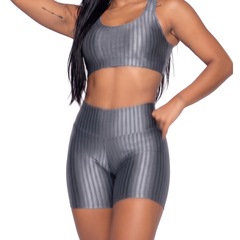 Short Fitness Ikat New Zig 3D Vekyo -  Feminino - Foto 1