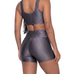 Short Fitness Ikat New Zig 3D Vekyo -  Feminino - Foto 3
