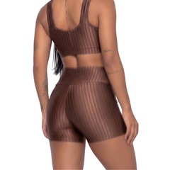 Short Fitness Ikat New Zig 3D Vekyo -  Feminino - Foto 3