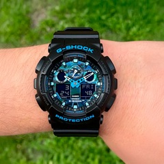 Relógio Casio G-shock GA-100CB-1ADR - Foto 5